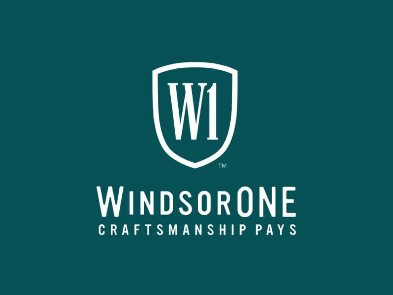 Windsor One Craftsmanship Pays logo