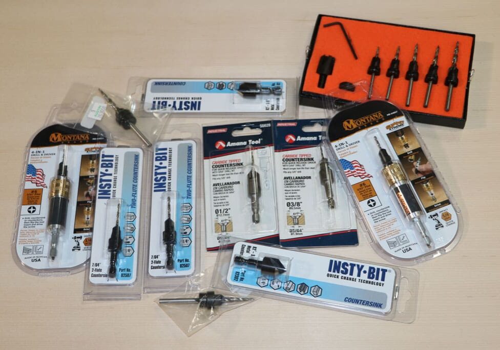 Counter sink drill bits