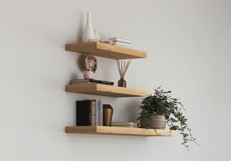 floating shelves